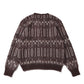 Mohair Cardigan - Geometric