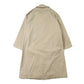 Cotton gabardine bal collar coat