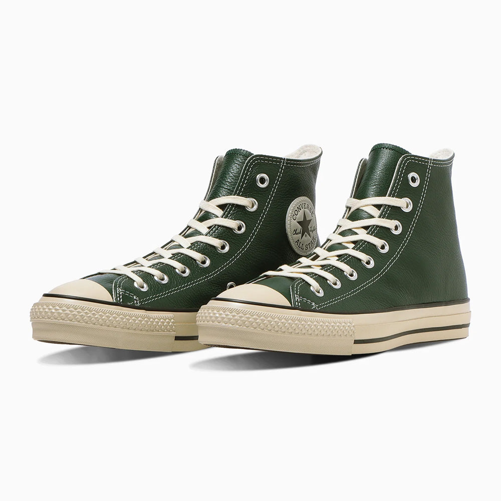 CONVERSE (コンバース) LEATHER ALL STAR J HI(DEEP GREEN) 31316730