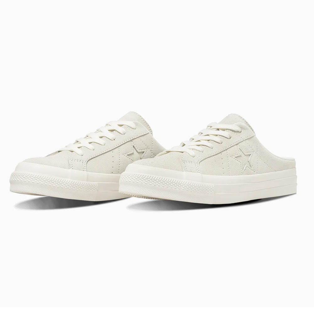 ONE STAR SUEDE MULE(OFF WHITE)