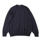 Wool Knit Henley Neck Sweater