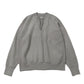 Vintage Half Zip Rib Collar Sweatshirt