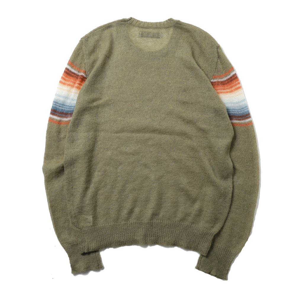 NATIVE BORDER MOHAIR KNIT