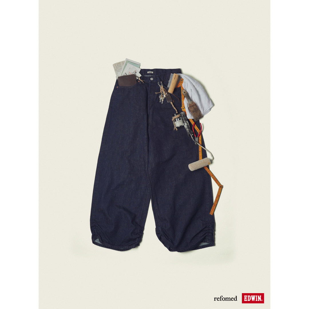 refomed × EDWIN FRESH MAN DENIM WIDE PANTS by EDWIN OW (REPT-ED001