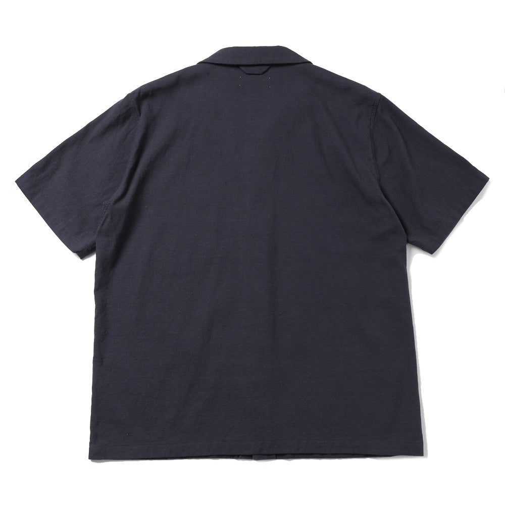 新品未使用✴︎YAECA WRITE 定3.2万 ギャザー シャツ 綿100% 黒 YAECA (ヤエカ) WRITE GATHERED BLOUSE / ライトギャザーブラウス