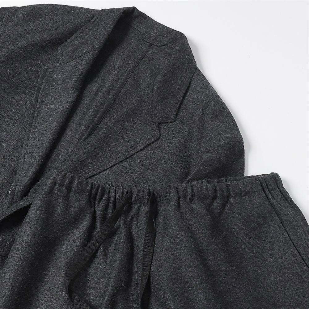 Cashmere and silk drawstring pants