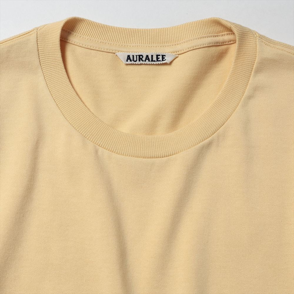 AURALEE luster plaiting 別注 キャメル　サイズ4 美品 AURALEE(オーラリー) LUSTER PLAITING S/S TEE (A00P02GT) | AURALEE