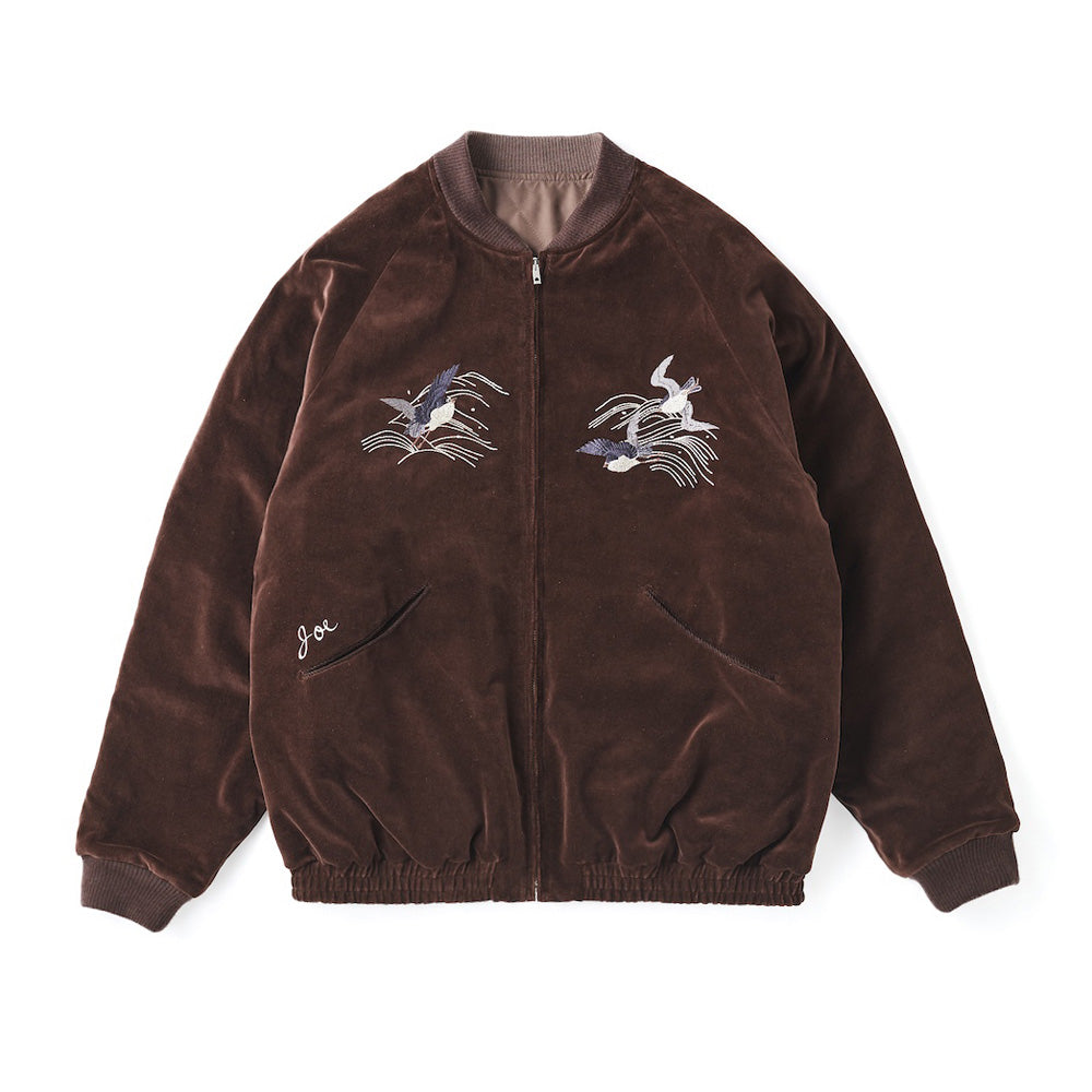 FADED VELVET SOUVENIR JACKET