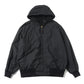 Cotton nylon zip parka