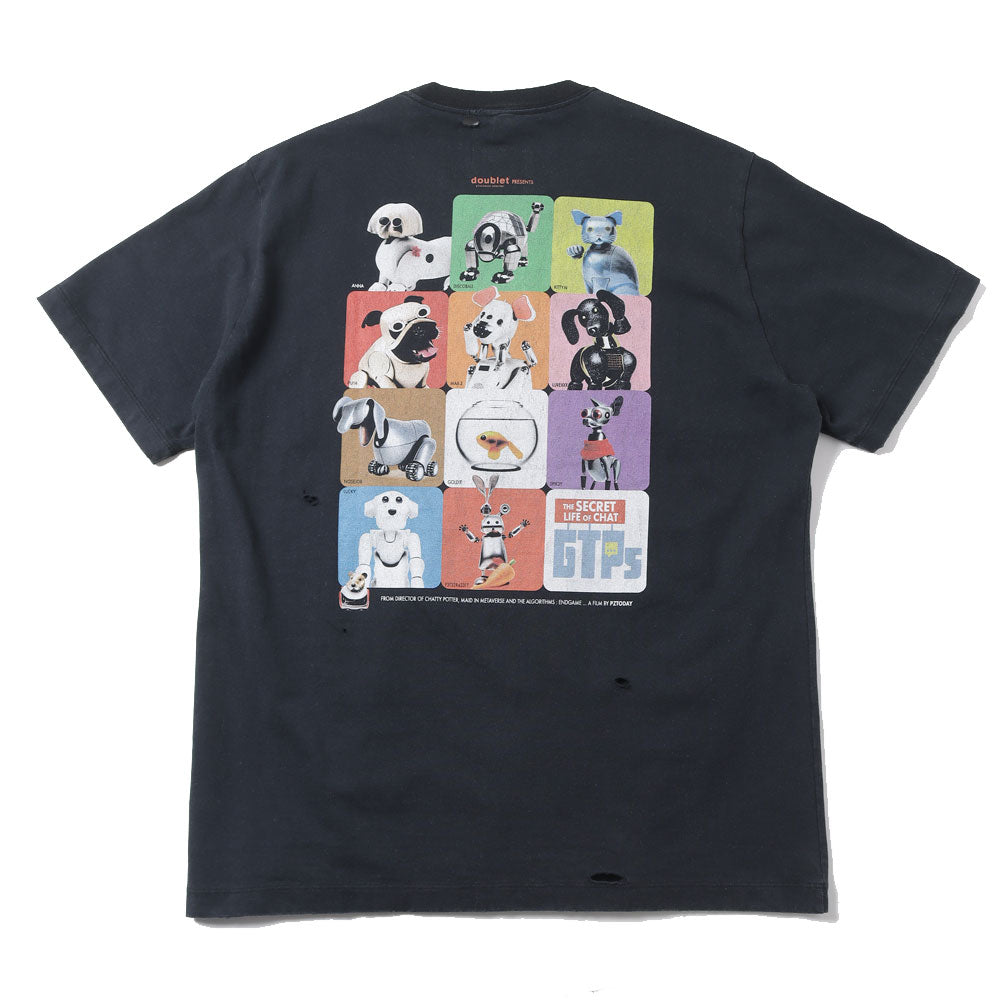 DOUBLET × PZ TODAY PET ROBOT T-SHIRT