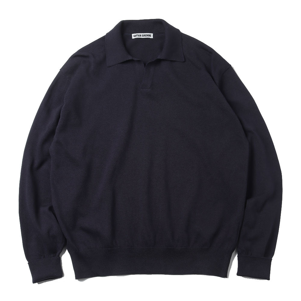 Cotton Knit Skipper Shirt