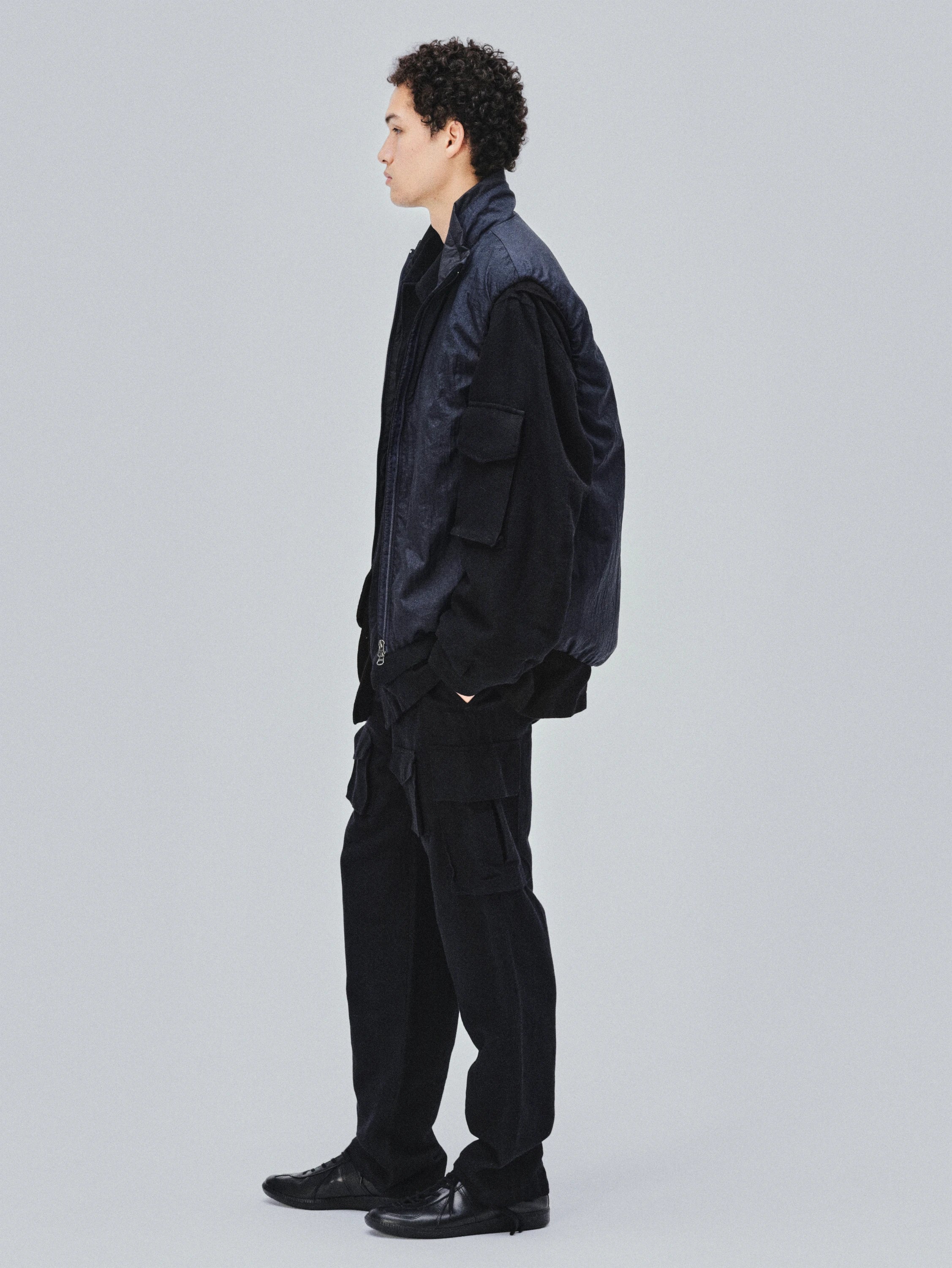KAPTAIN SUNSHINE (キャプテン サンシャイン) Shrink Nylon Puff Vest