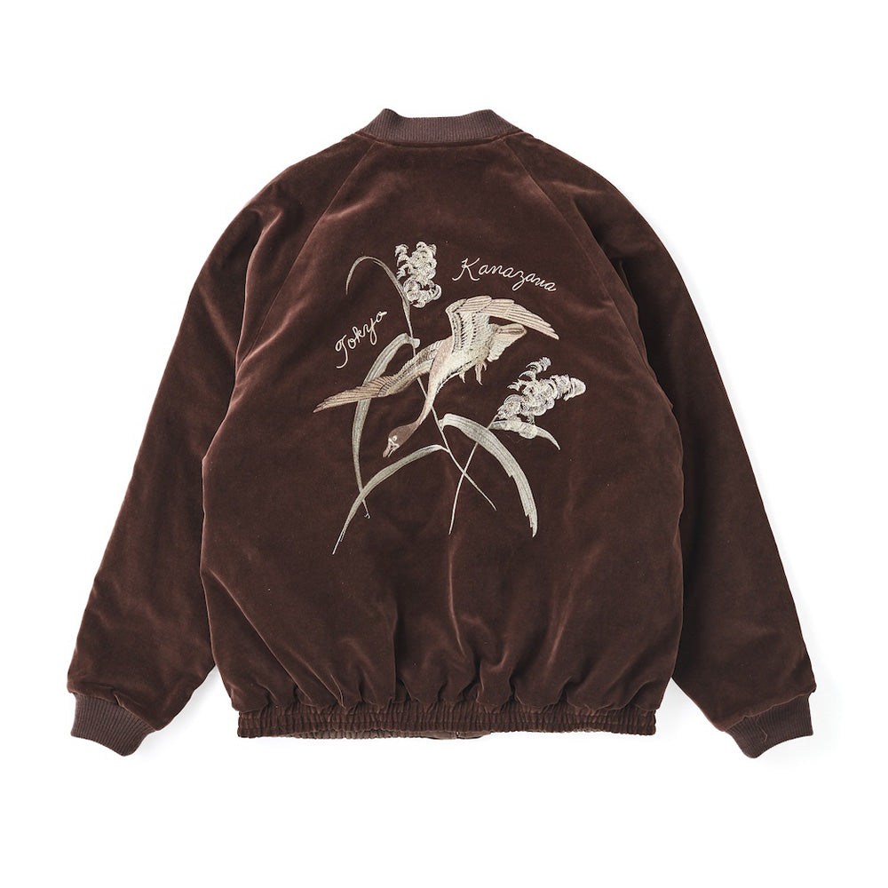 FADED VELVET SOUVENIR JACKET