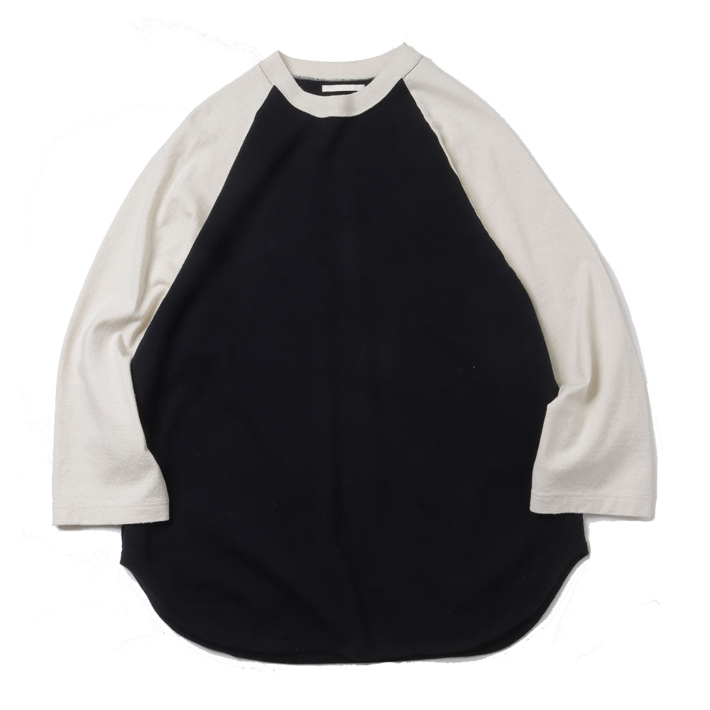 Co/Silk Nep Baseball Raglan Tee