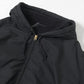 Cotton nylon zip parka