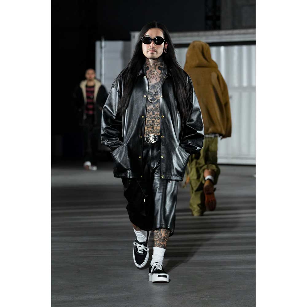 KAMIYA(カミヤ) - Leather Coach Jacket (G15BL012) | KAMIYA