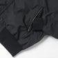 Cotton nylon zip parka