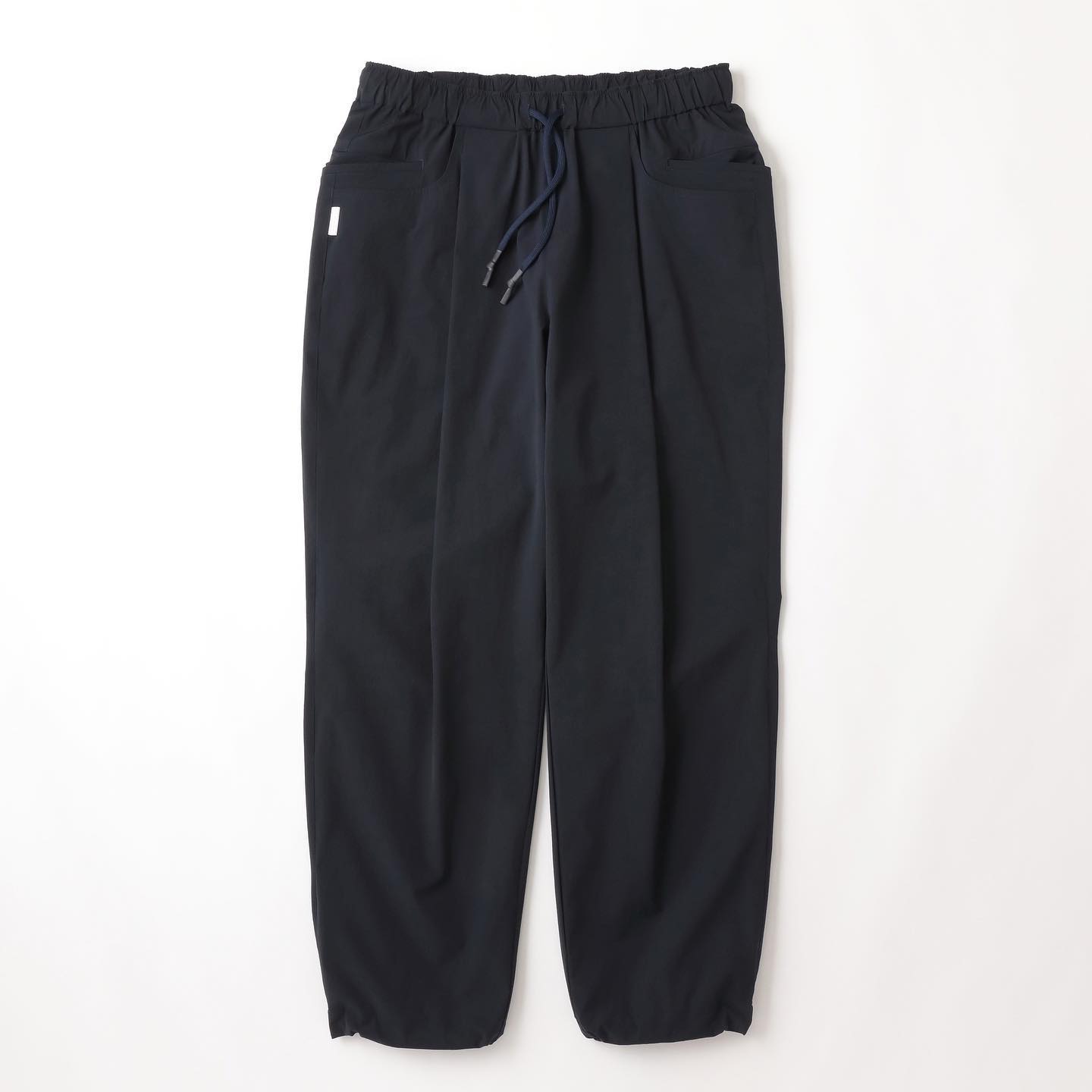 WIDE TAPERED EASY PANTS(NYLON)