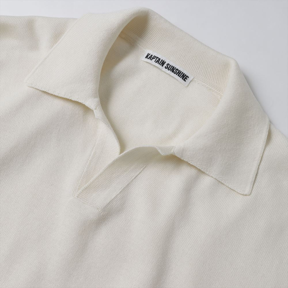 Cotton Knit Skipper Shirt