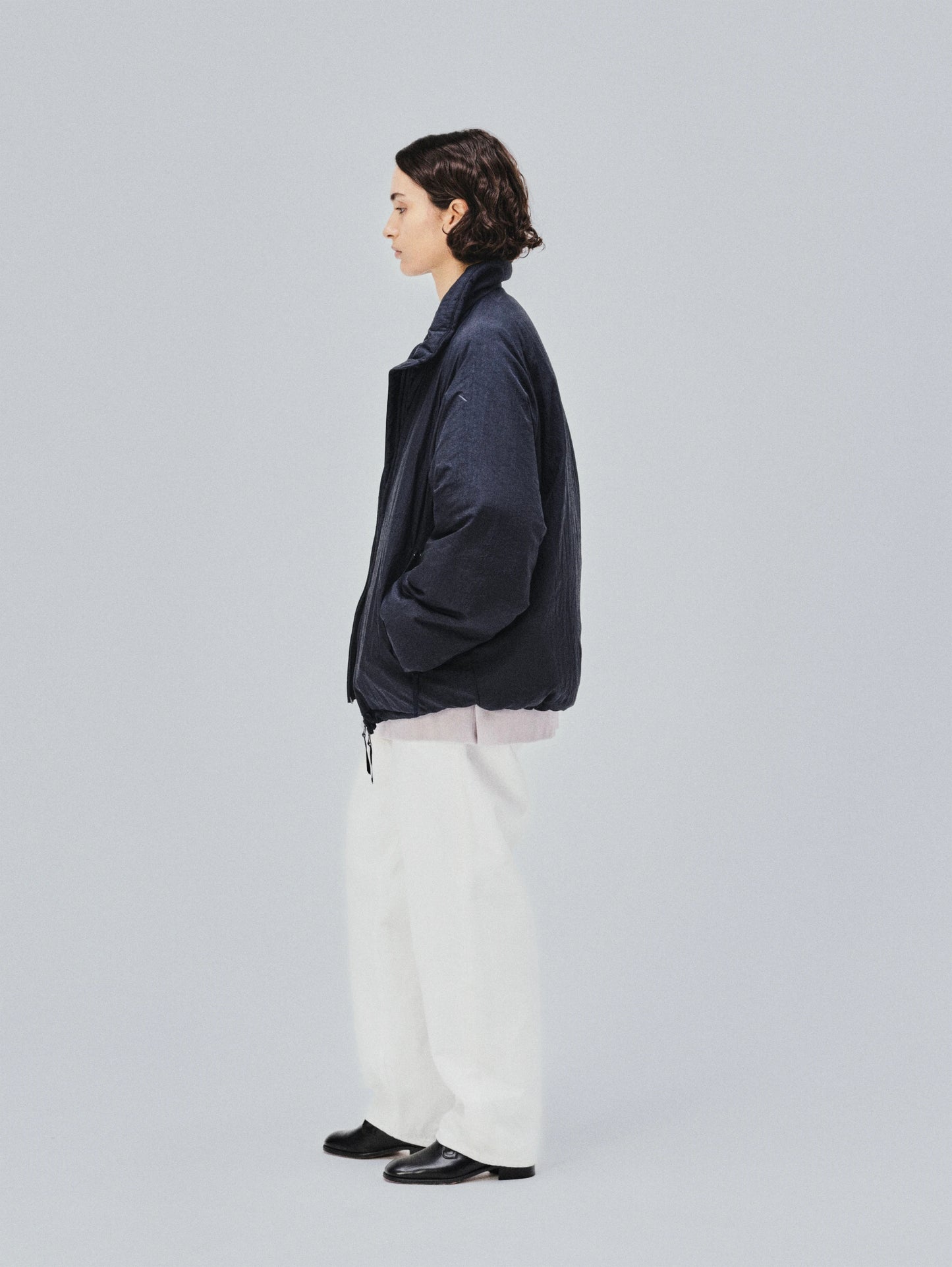 Shrink Nylon Puffer Jacket