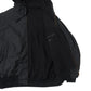 Cotton nylon zip parka