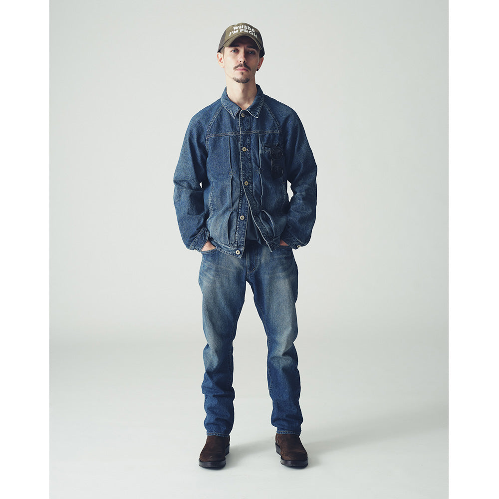 TRUCKER BLOUSON COTTON 10oz DENIM VW