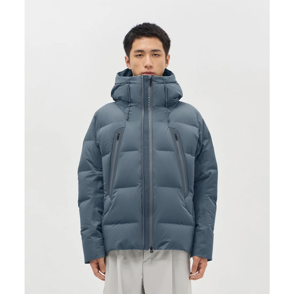 MIZUSAWA DOWN JACKET MOUNTAINEER(スチールグレー)