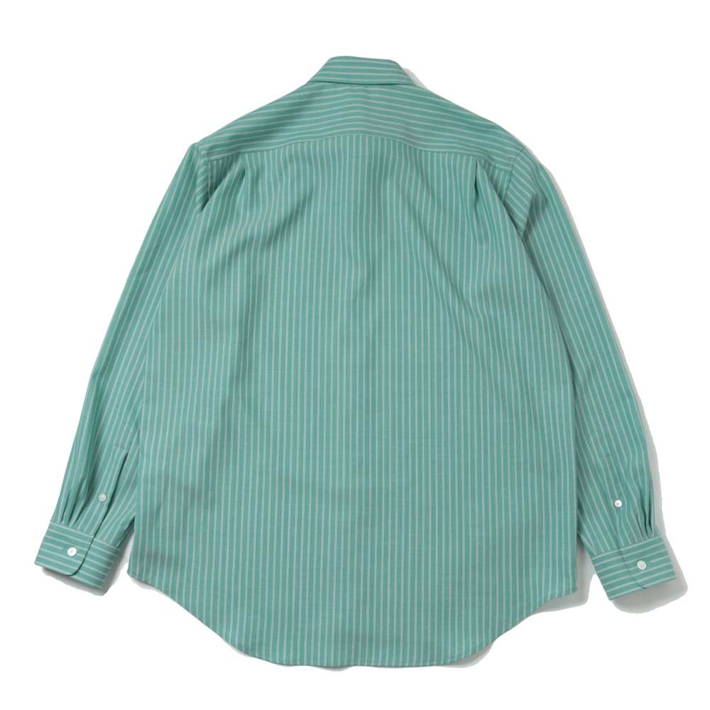 SUPER FINE WOOL STRIPE SHIRT