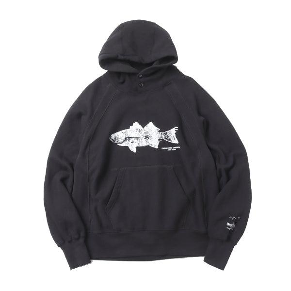 Raglan Hoodie - Fish