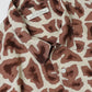ORIGINAL PRINTED OPEN COLLAR SHIRTS (Giraffe) Short-sleeve