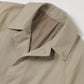 Cotton gabardine bal collar coat