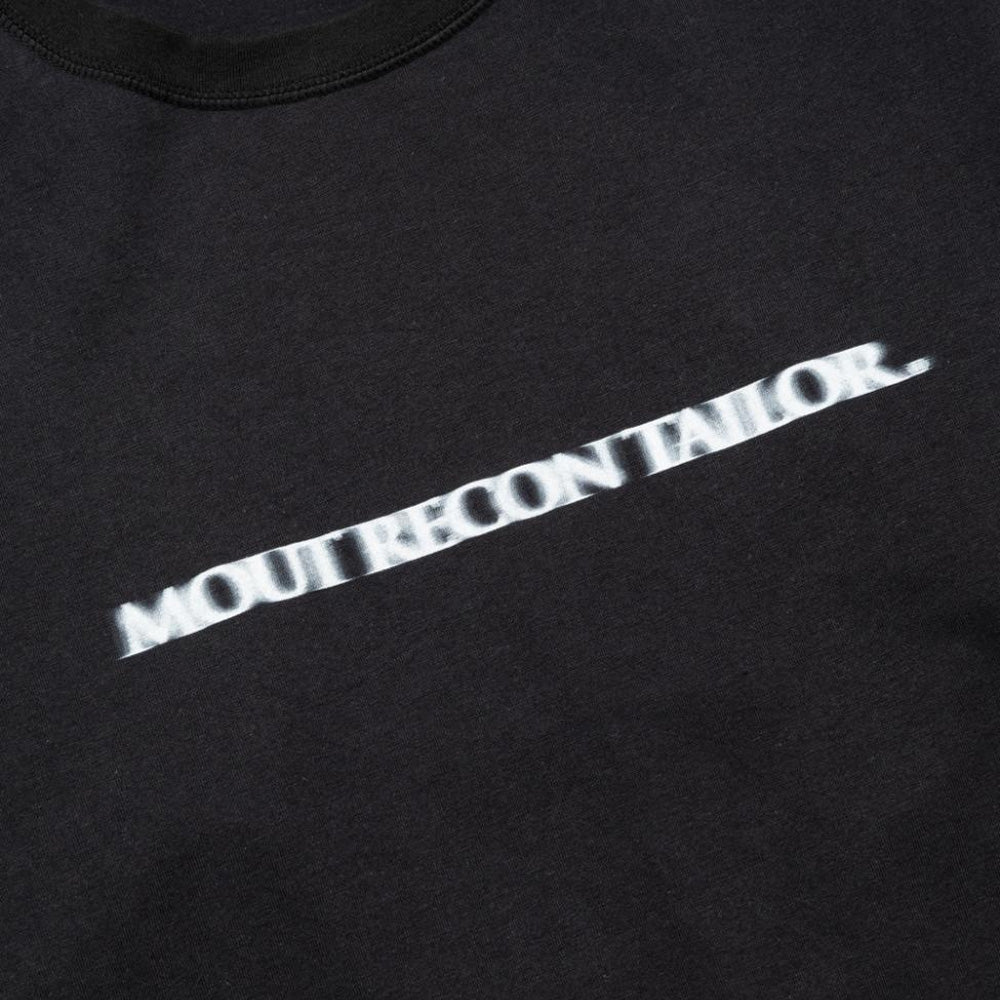MOUT BLUR LOGO LONG SLEEVE T-SHIRT