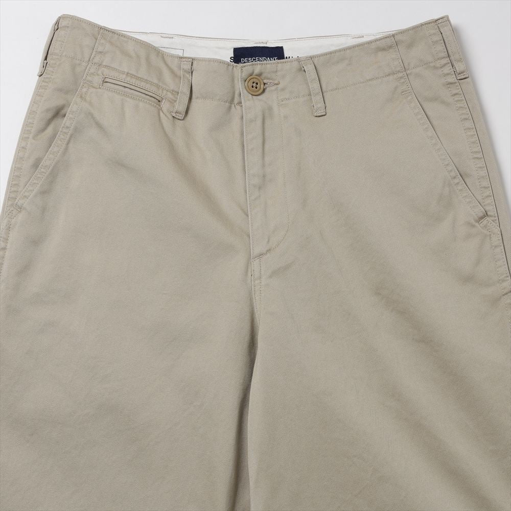 SEAFOWL TWILL TROUSERS 261WVDS-PTM03 (261WVDS-PTM03) | DESCENDANT