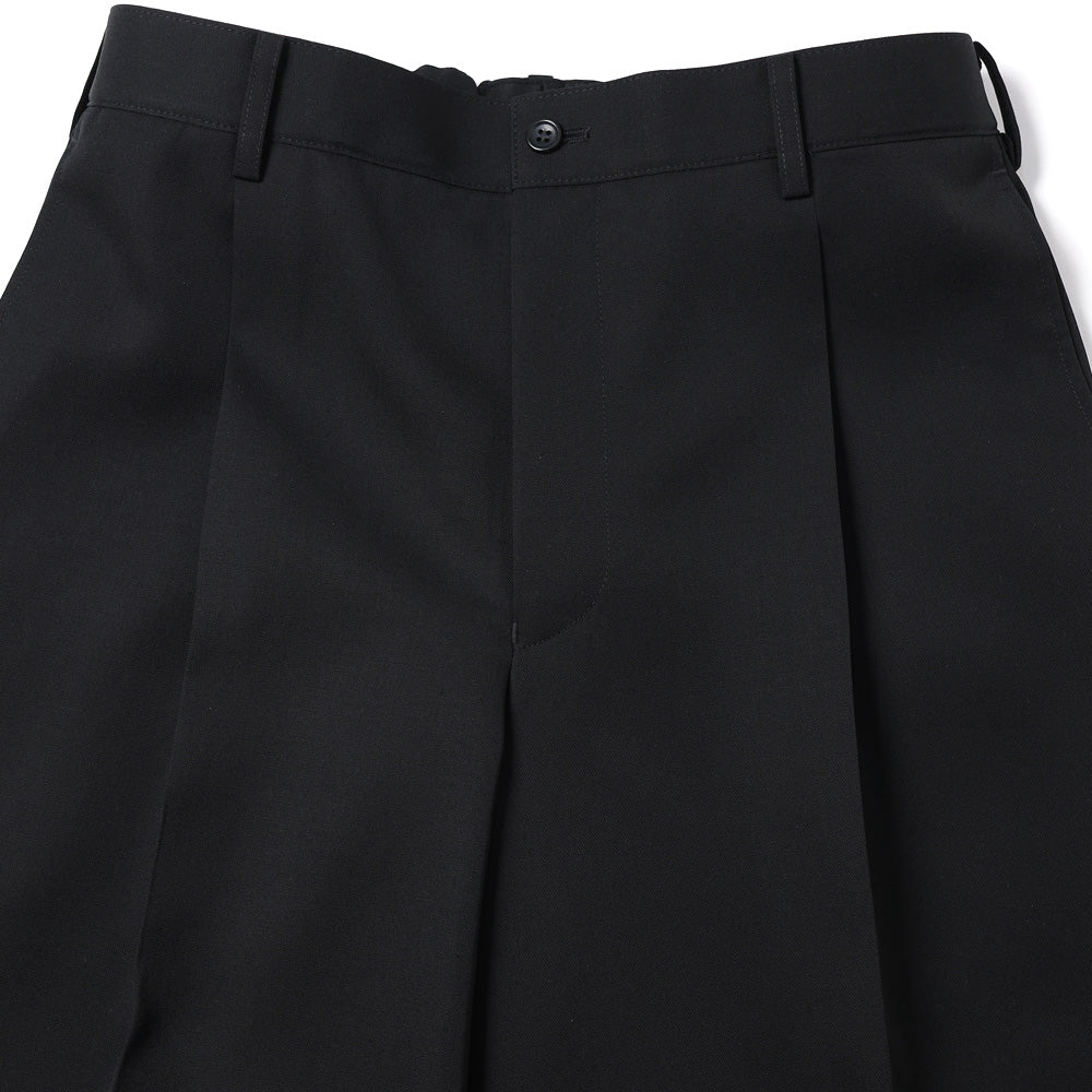 Graphpaper) Scale Off Wool Wide Slacks (GM261-40169B) | Graphpaper