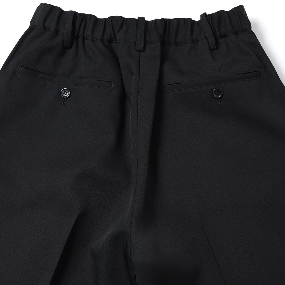 Graphpaper) Scale Off Wool Wide Slacks (GM261-40169B) | Graphpaper