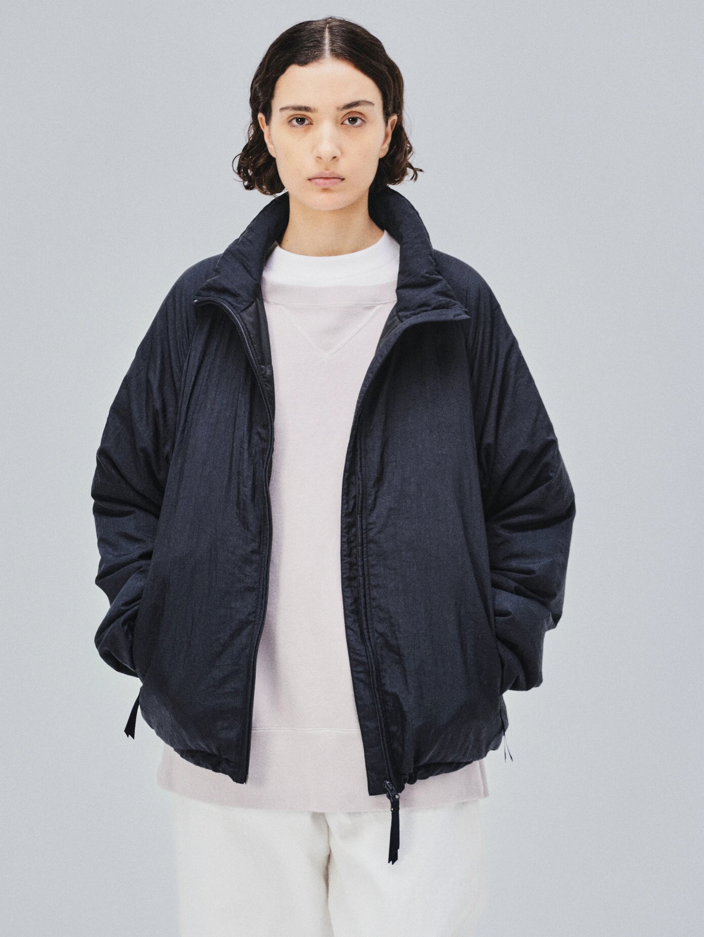 Shrink Nylon Puffer Jacket