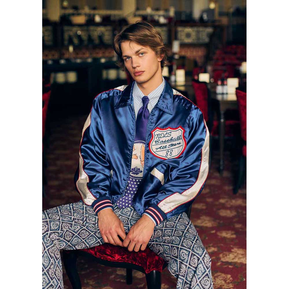 NEEDLES(ニードルズ)Stadium Jacket - Poly Sateen (SX216) | NEEDLES