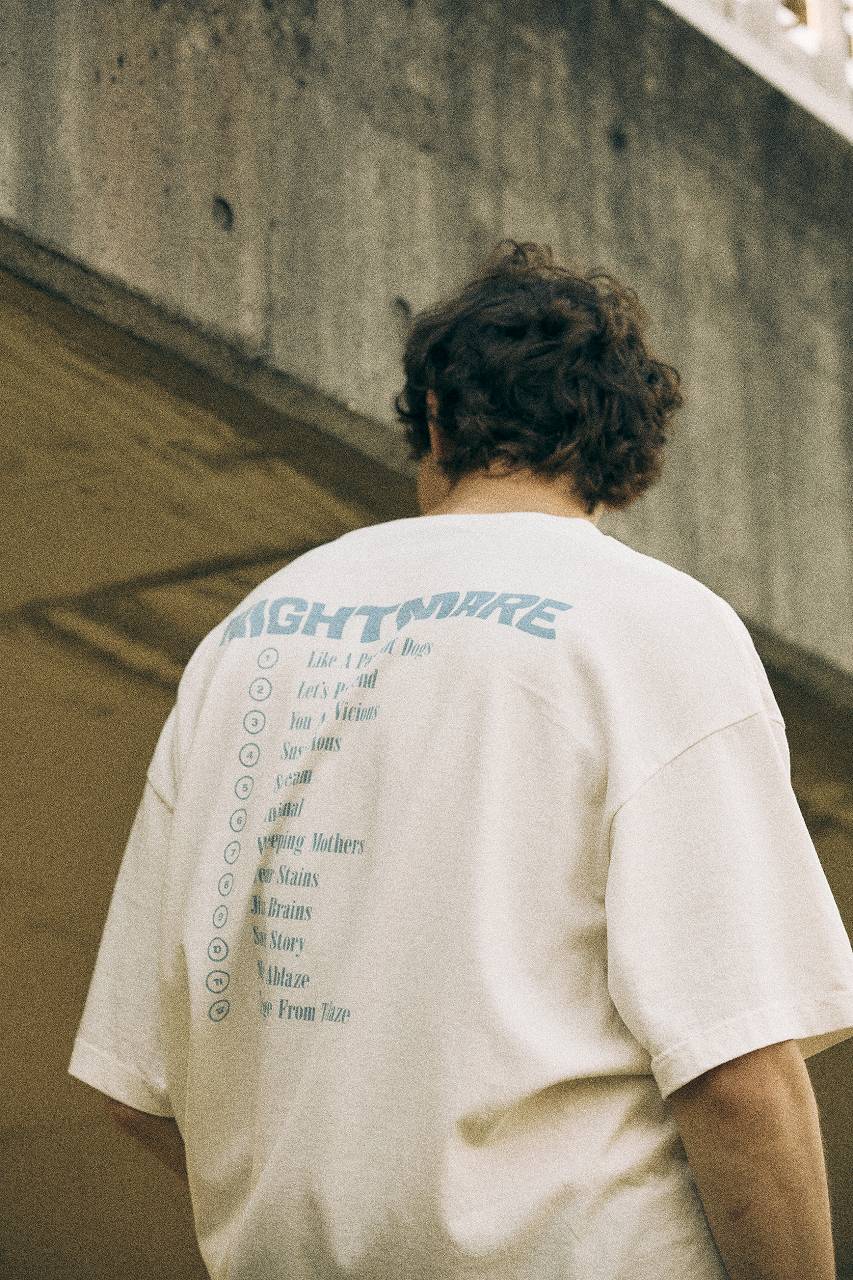 FORSOMEONE_SS T-SHIRT/CONSUME/WHITE