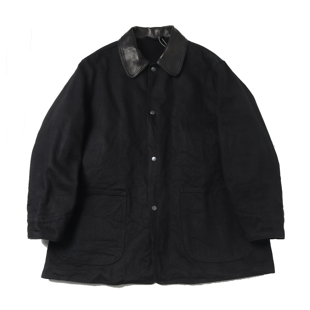 Denim/Leather Work Jacket