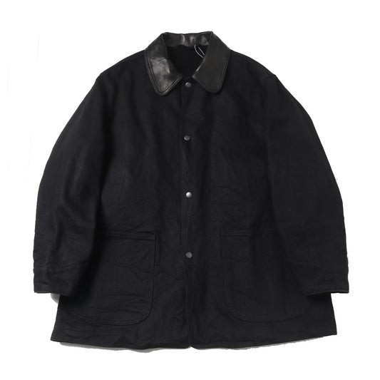 Denim/Leather Work Jacket