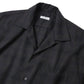 Wool Ombre Open Collar Shirt