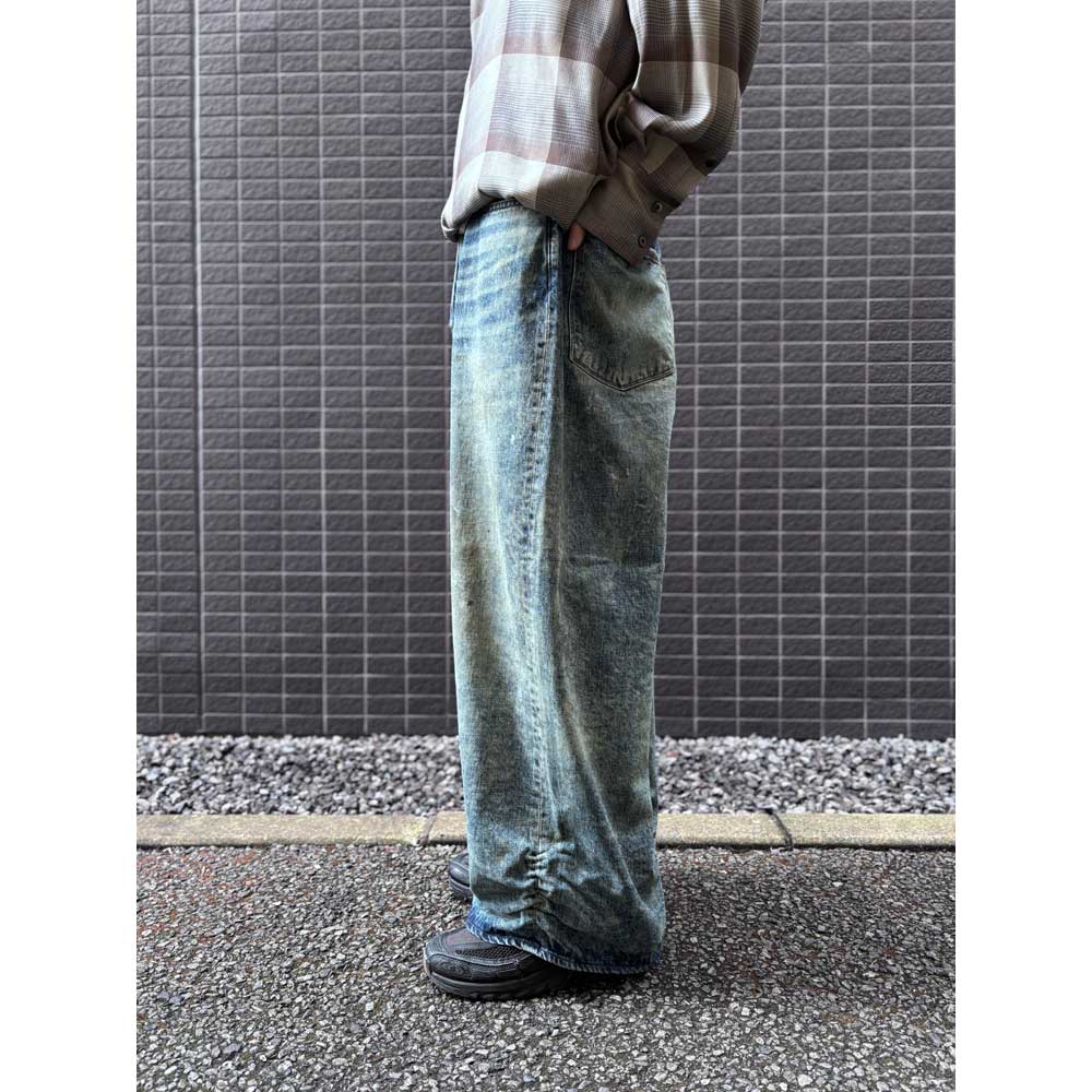 refomed(リフォメッド)FRESH MAN DENIM WIDE PANTS PAINT (REPT-054P