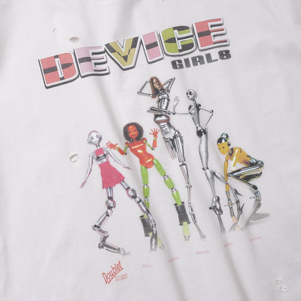 DOUBLET × PZ TODAY DEVICE GIRLS T-SHIRT