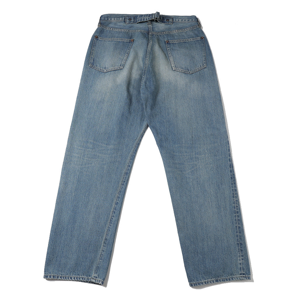 No.22 Washed Wide Denim Pants(INDIGO)
