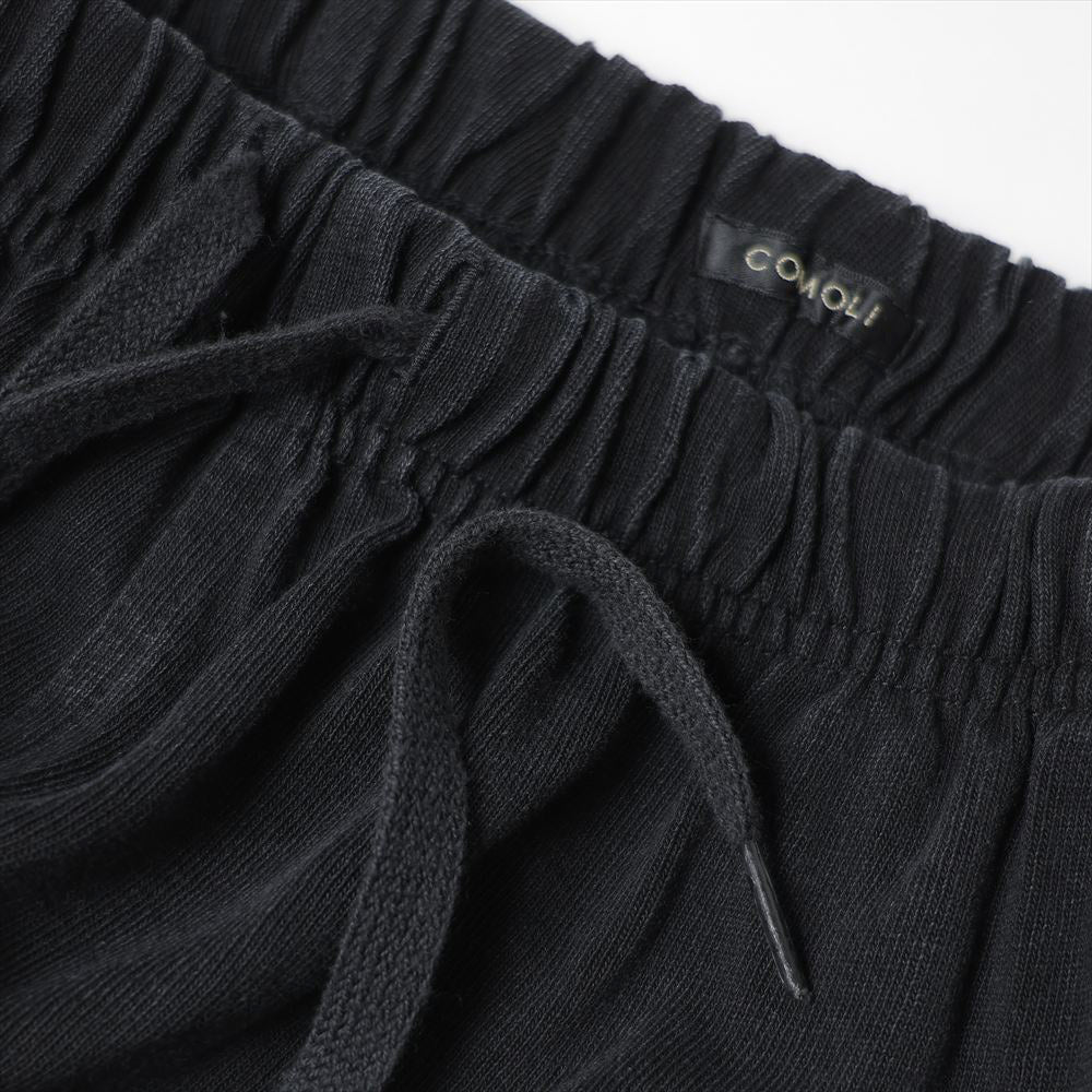 Cotton jersey knee-tuck pants