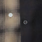 Wool Ombre Open Collar Shirt