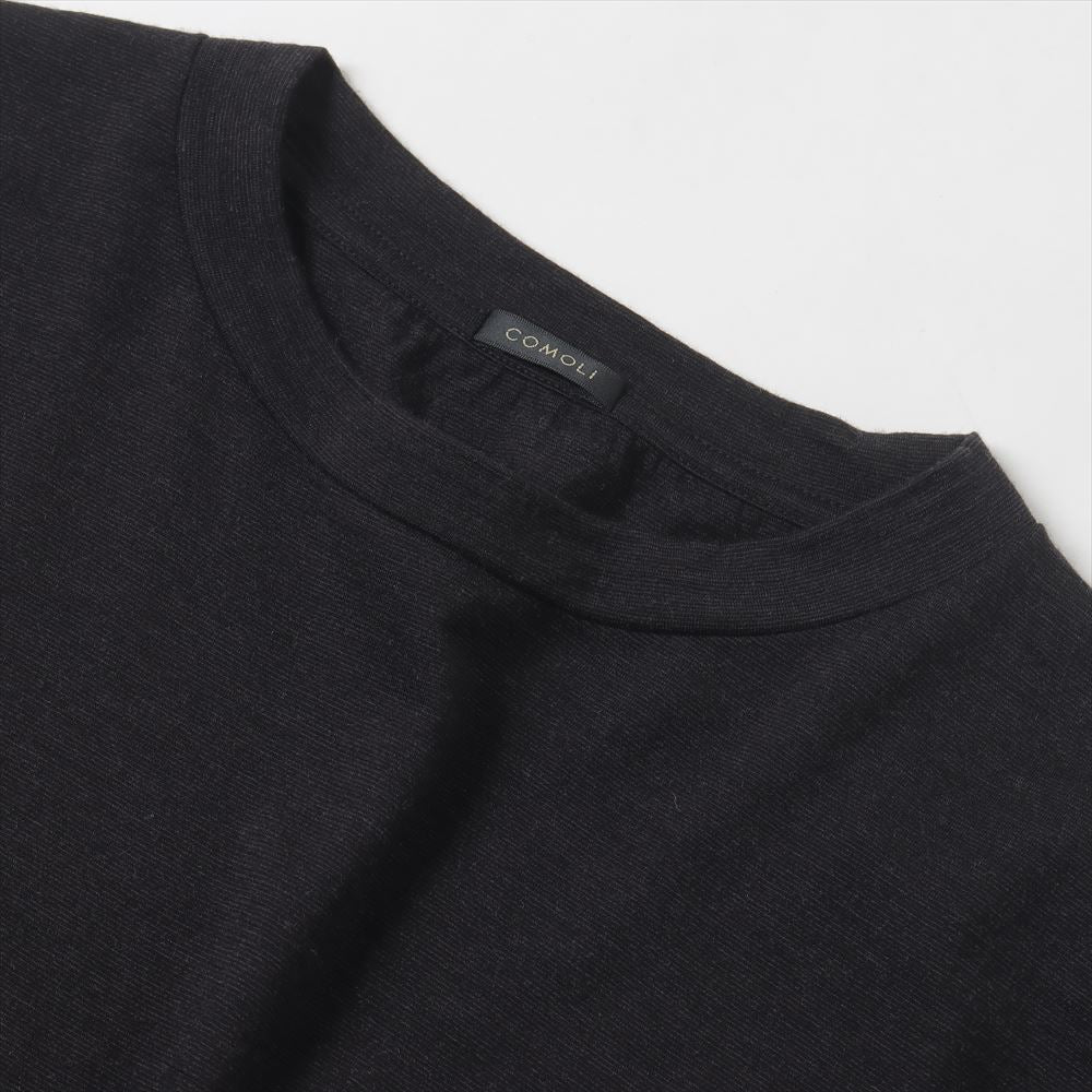 Wool Jersey Long Sleeve Crew Shirt