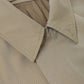 Cotton gabardine bal collar coat