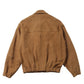 LAMB SUEDE ZIP BLOUSE
