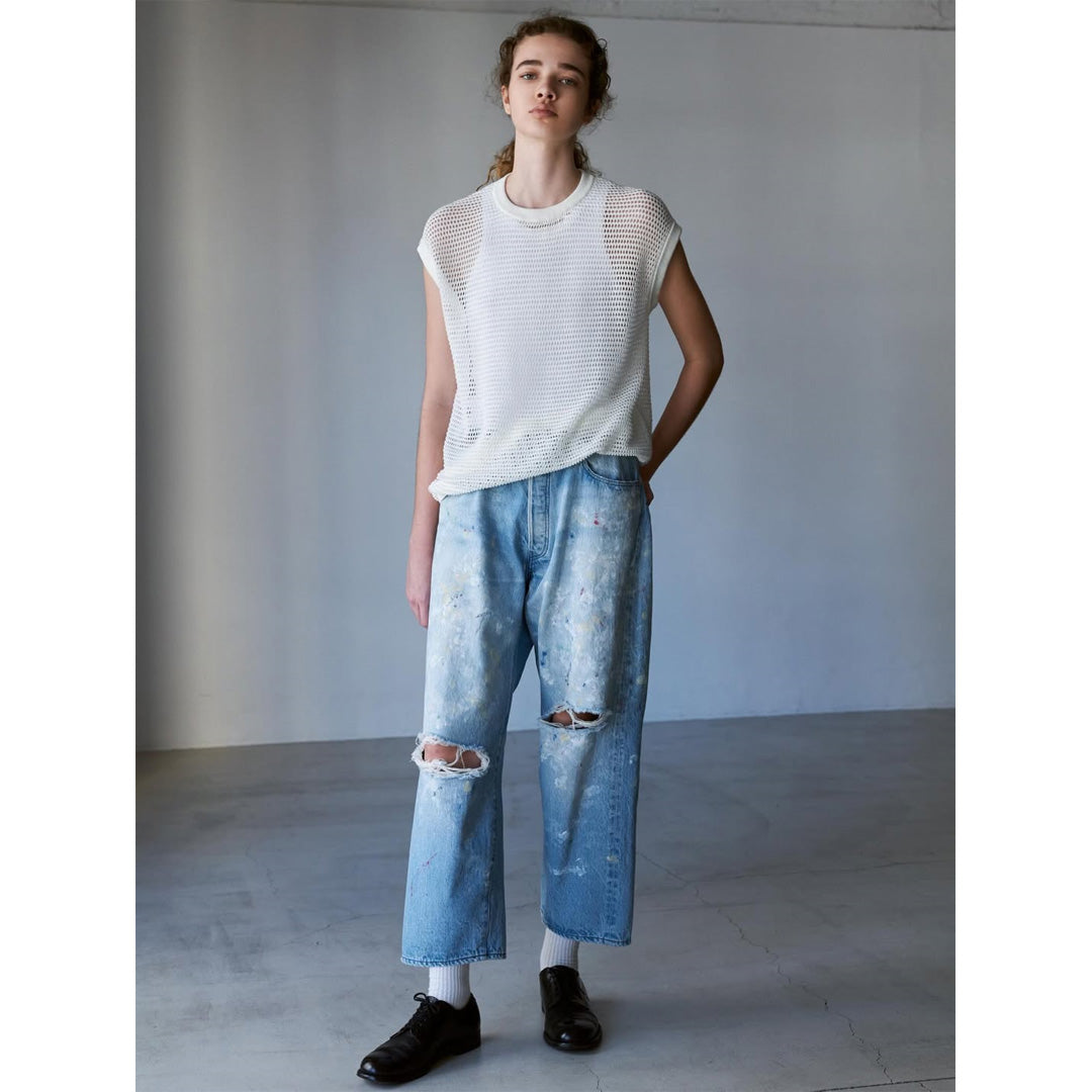 その他 harihari8080 HERILL（ヘリル） HL Damaged Denim 26-030-HL-8080-10 (26-030-HL